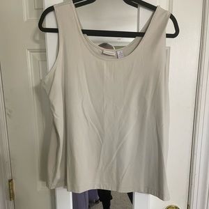 Chicos tank, ivory